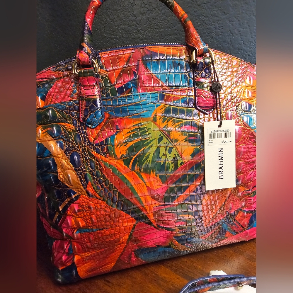Brahmin Lush Large Duxbury - Picture 8 of 12